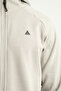 Plenty Jr Pro Full Length Zippered Lightweight Wool Men's Hooded Sweatshirt Stone - 4