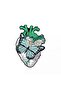 Butterfly heart brooch - 2