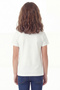 Printed Short Sleeve T-Shirt for Girls B18 - 4
