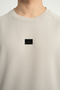 Foursquare Men's Crew Neck Sweatshirt Stone - 4
