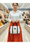 Miami Polo Women's Zippered Adjustable Strap Gold Accessory Inner Lined Shoulder Bag - 4