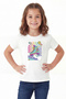 Printed Short Sleeve T-Shirt for Girls B18