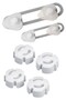 ®   6-Piece Child Safety Set - 2 Size Drawers, Cabinet Locks and 4 Socket Inserts for Safety - 5