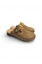 Genuine Leather Closed-Front Orthopedic Slippers with Special Design for Heel Spurs - 4
