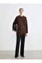 Esvab • Modern & Distinctive Zero Roba Collar Loose Fit Women's Knitwear Tunic - 2