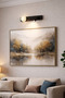 Samsung Led Modern Living Room Bedroom Entrance Hotel Table Sconce Lighting Black Daylight with On-Off Button - 4