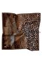 Abstract Striped Double Pattern Gradient Sparkling Crystal Scarf - 2