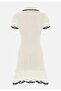 Crochet Collared Mini Dress # Originalbrand # - 6