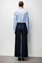 Wide Leg Trousers with Metal Accessories 4010 - 5
