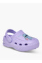 Girls Stitch and Angle Print Clogs - 2