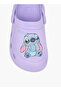 Girls Stitch and Angle Print Clogs - 4