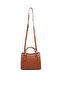 Women Tan Cane Handle Hand Bag - 4