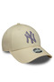 Metallic Logo 9Forty Neyyan Women's Light Beige Hat - 3