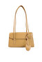 Women Basic Rectangular Mini Handbag in Mocca - 5