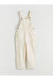 Beige Gabardine Boy's Salopet - 3
