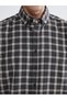 Giyçık Store Den Anthracite Regular Fit Plaid Men's Lumberjack Shirt - 5