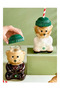Barista Glass Cup with Teddy Bear - 3