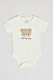 Boy's Multicolor 3 Pack Printed Bodysuits - 2
