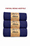Firfirli Bone Gift Set 3-Piece Kraş Shawl Dark Blue