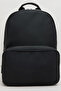 Men's Black Solid Zip-Around Backpack
