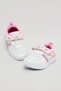 Girl's White Unicorn Appliqued Velcro Sneakers - 4