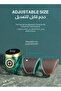 خاتم تسبيح ذكي بشاشة OLED، شحن Type-C، مقاوم للماء، سوار سيليكون 18/20/22 مم - 4