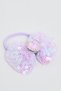 Girl's Purple Hairband & Hairclip Set - 3