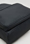 Men's Black Solid Zip-Around Backpack - 4