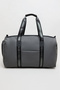 Men's Gray Solid Duffle Bag
