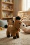 Soft Premium Fabric Plush Horse with Sound - 25 cm Sleeping and Playmate Horse with Sound