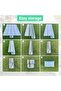 SKY-TOUCH Fortable Picnic Blanket, Waterproof Beach Blanket, Portable Picnic Mat - 6