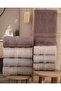 Buldan Production Dowry Luxury Jacquard Milano 4-Piece Bath Towel I 70X140