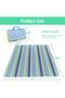 SKY-TOUCH Fortable Picnic Blanket, Waterproof Beach Blanket, Portable Picnic Mat - 3