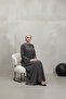 Nobility & Elegance Stone Embellished Special Series Classic Long Robe - 5