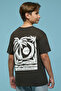 Boy's Green Printed T-Shirt with Crew Neck and Short Sleeves - 4