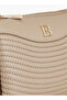 Quilted Crossbody Bag with Zip Closure - 4