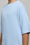 Boy's Blue Embroidered T-Shirt with Crew Neck and Short Sleeves - 5