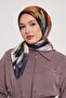 Batik Color Transition Pattern Sparkling Crystal Scarf