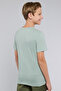 Boy's Green Printed T-Shirt with Crew Neck and Short Sleeves - 4