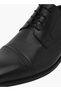 Men Lace-Up Leather Derby Shoes - 4