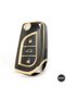 Toyota Corolla Auris Yaris Verso Avensis Aygo Hilux Nano Key Protection Case Black Gold Gold Color