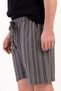 Men's Smoked Striped Shorts 100% Cotton Comfortable Home Wear Shorts C6T8N0804 - 3
