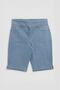 Women's High Waist Lycra Stretchy Light Blue Jean Shorts