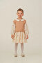 Girl's Sweater Heart Patterned Holiday Dress Set 2-5 Years Old 2-Piece Combination