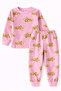 Oz Baby Unisex Baby and Child Set 1-4 Years Micro Suede Four Seasons Top and Bottom Pajamas Tracksuit - 2