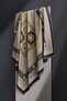 Ethnic Pattern Sparkling Crystal Scarf - 2