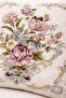 غطاء وسادة مزخرف بنمط الزهور من Classic Elegance مقاس 45x45 - 2