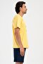 Men's Short Sleeve Shorts Yellow 100% Cotton Printed Pajama Set C8T3N4804 - 2