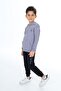 Boy's 2-Piece Set: Printed Hooded Sweatshirt with Pockets & Elastic Waistband Jogger with Pockets - 3