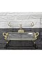 2-Piece Cast Iron Stand with Feet and Handle | Cake-Cookie-Dessert-Serving Plate